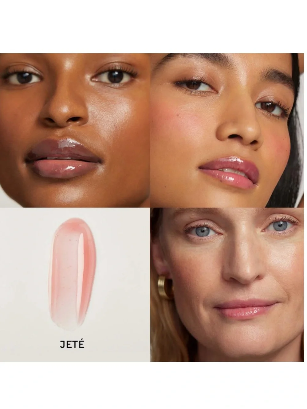 Merit Shade Slick Hydrating Tinted Lip Oil Lipgloss in Jete BNIB